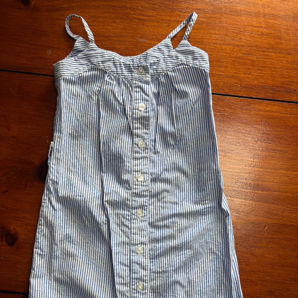 Steven Alan pinstripe dress (size 2, little girl)